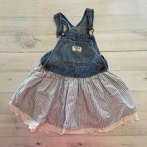 OshKosh B’Gosh denim overall dress‎ 3T